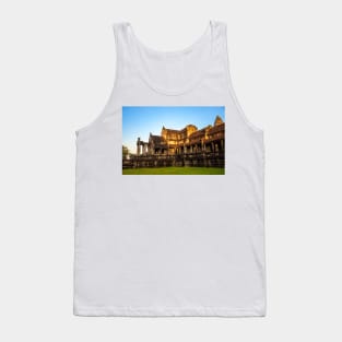 Southwest Corner, Angkor Wat at Dawn Tank Top